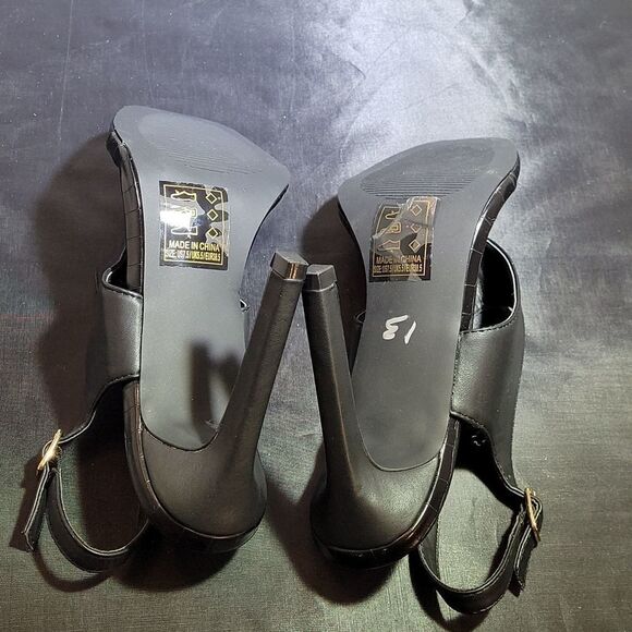 BRAND NEW QUPID OPEN TOE ANKLE STRAP  HIGH HEEL WOMEN"S  PUMP SANDAL - Picture 12 of 14